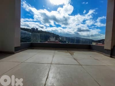 210 SQM New Duplex in Rabweh, Metn with Sea and Mountain View