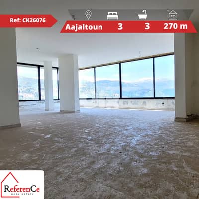 Prime location apartment in Aajalroun شقة بموقع مميز في عجلون