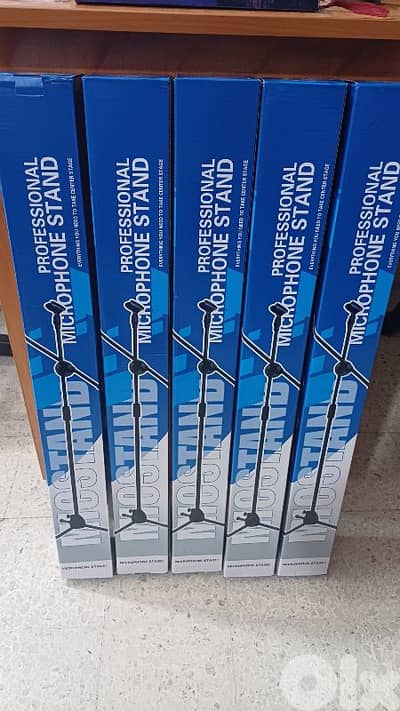 stand microphone tripod new in box