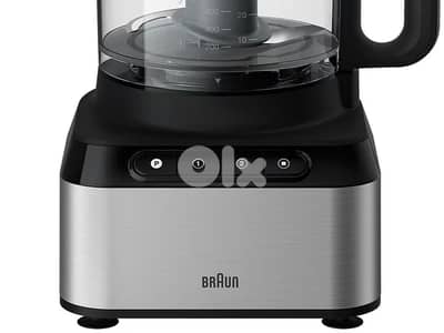 Braun Multi 800W Food processor, FP3235SI - Black/Clear