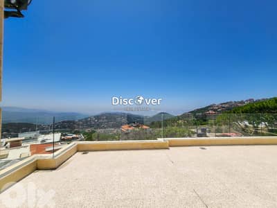 A Home with a View! Fully Furnished Duplex for sale in Baabdat