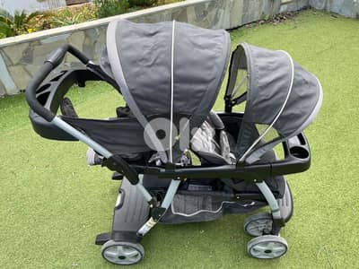 stroller for twins-  Graco