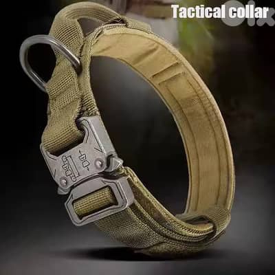 Heavy Duty Tactical Dog Collar for Medium and Large Dogs
