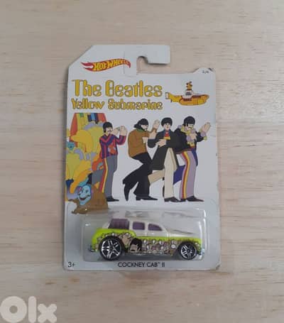 The Beatles (Yellow Submarine) Hot Wheels diecast car model 1;64.