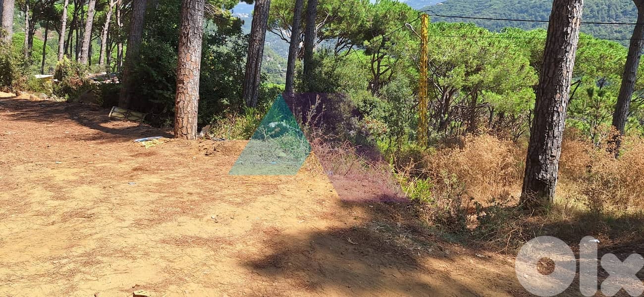 1860 SQM Land+Mountain view for sale in Bet Mery - أرض للبيع بيت مري 1