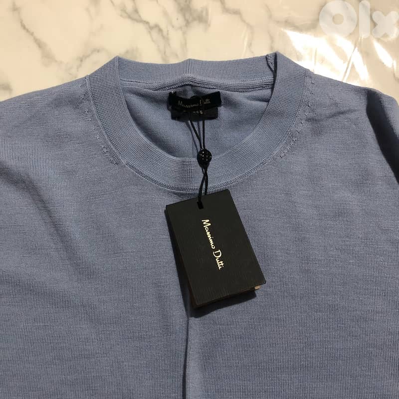 Massimo Dutti Knit Tshirt - size L 4