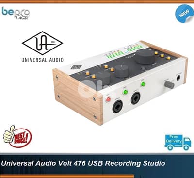 Universal Audio Volt 476 Audio Interface,UAD USB Recording Studio