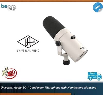 Universal Audio SC-1 Condenser Microphone with Hemisphere Modeling