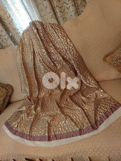 Golden Textile Cloth - قماش لون ذهبي