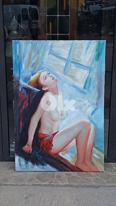 لوحة رسم زيتي اوروبية