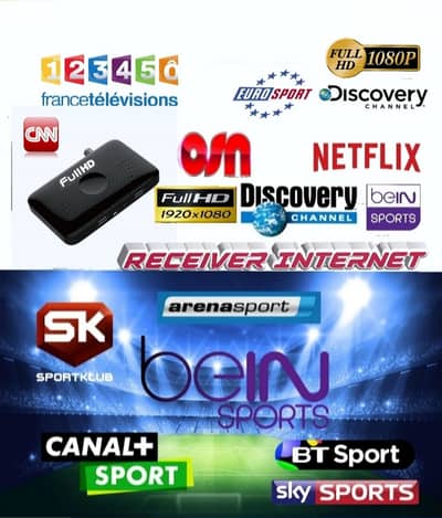 SKY-SAT EU-MR830R RECEIVER INTERNET (رسفير يعمل على إنترنت بدون طبق دش