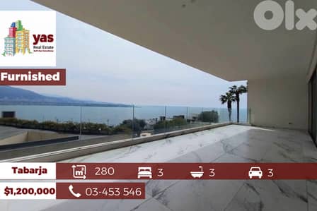 Tabarja 280m2 | Furnished Chalet | Gated Community | Panoramic View|IV