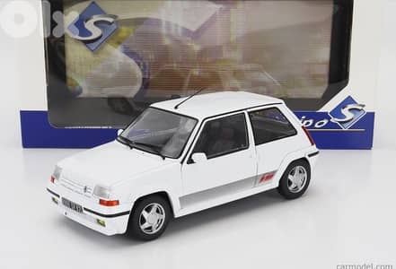 Renault 5 GT Turbo diecast car model 1;18.