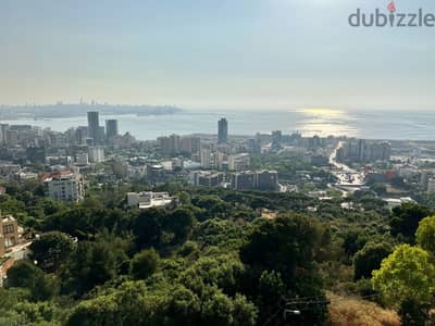 Super deluxe apartment for sale in Rabieh | Panoramic sea view