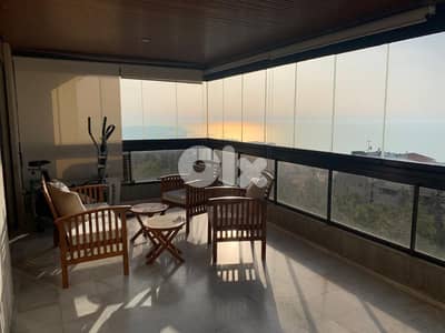 220 Sqm | Fully Furnished Apartment For Rent In Biyada | Sea View