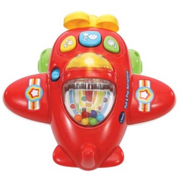 Pull & Pop Aeroplane 7