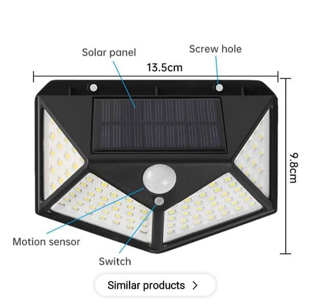wall sensor motion sunlight 5