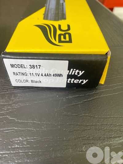 battery for laptop