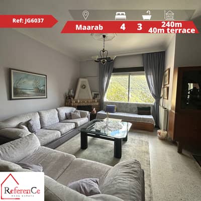 Furnished Triplex in Maarab for sale تريبلكس مفروش في معراب