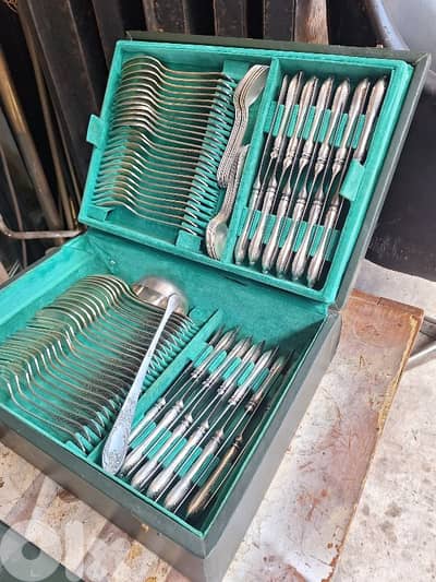 cutlery set 85 psc silver russian original