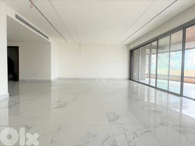 Apartment + Open Sea view - FRONT LINE in rawche + terrace - الروشة