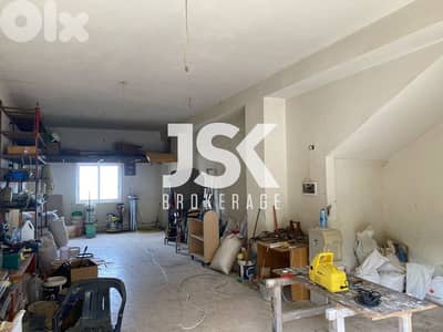 L17603 - 62 SQM Industrial Shop For Rent in Mazraat Yachouh