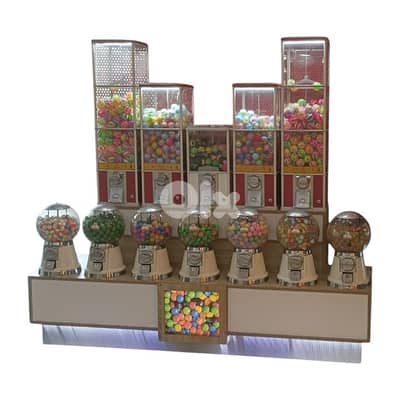 CANDY DROP CD122 - Coin Operated Vending Machine Station (Refurbished)