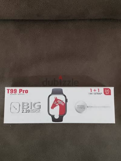 ساعة سمارت وتش للبيع لون أسود بعدا جديد السعر 10$