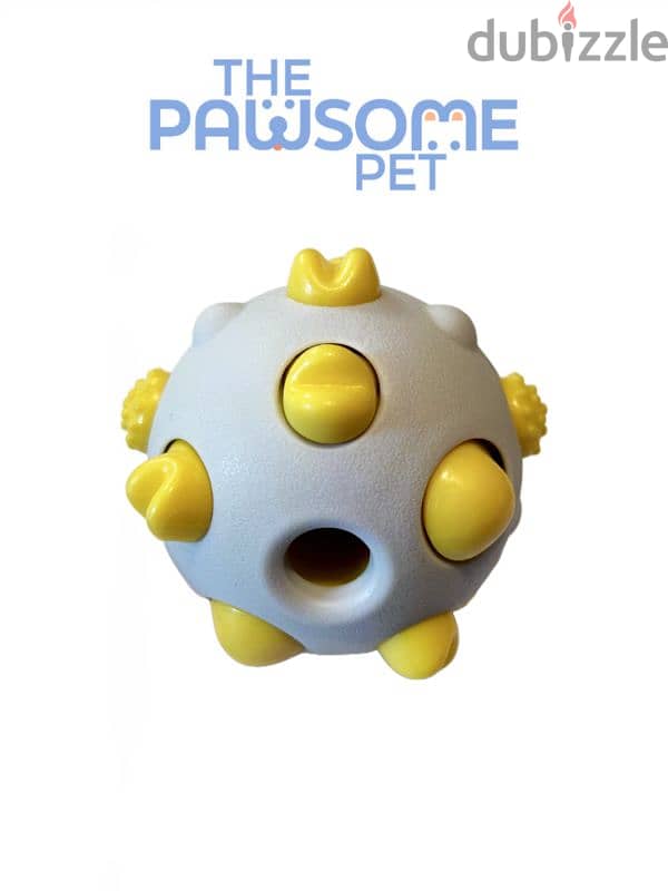 Pawsome's ball toothbrush 1