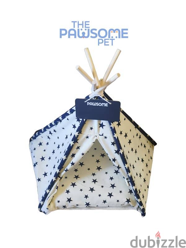 Pawsome's pet tent 3