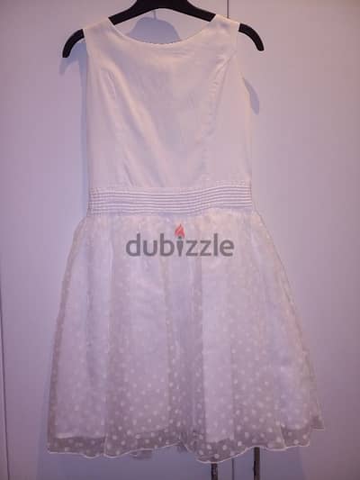 Elegant Verbaudet White Princess Dress 14Y Perfect for events