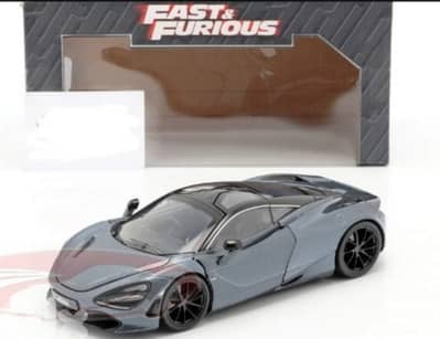 Mclaren 720S (Fast & Furious) diecast car model 1;24