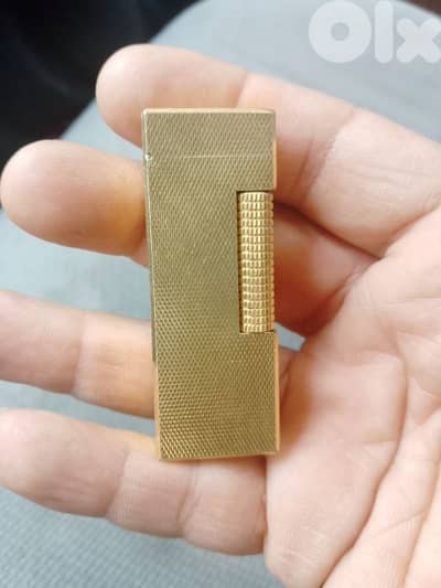 Lighter dunhill gold plated