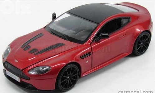 Aston Martin Vantage S 2010 diecast car model 1;24.