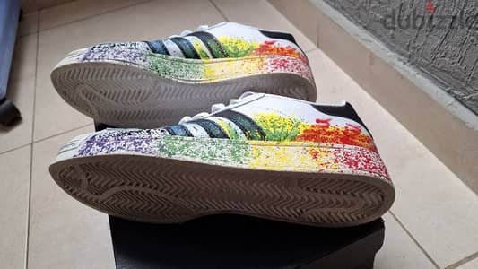 Colorful Adidas shoes