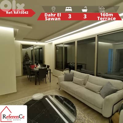 spacious apartment in Dahr El Sawan شقة للبيع ظهر الصوان