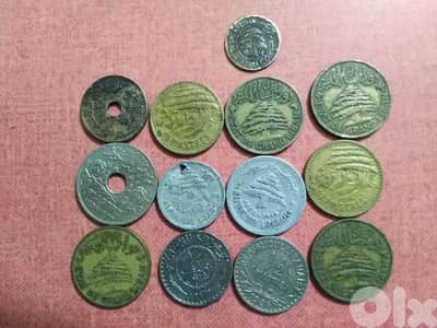عملات لبنانية اصدار 1925 وطالع سعر الحبة 5 دولار