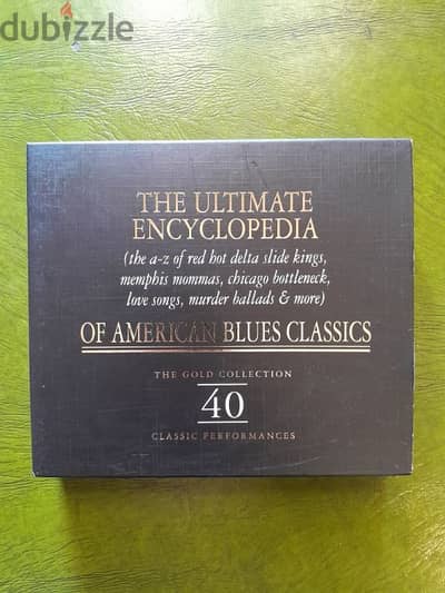Blues Various The Ultimate Encylopedia Of American Blues Classics 2xCD