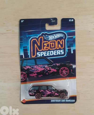 Hot Wheels Neon Speeders diecast car model 1;64.