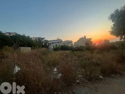 1500 Sqm | Land for sale in Mtayleb | Panoramic sea view