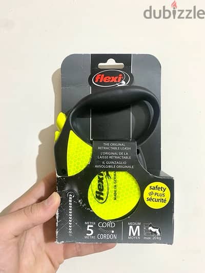 Original FLEXI retractable leash 5 meters Medium up to 20kg