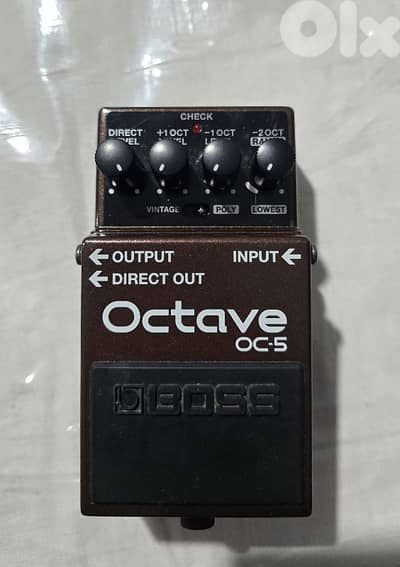 Boss Octave Pedal OC-5