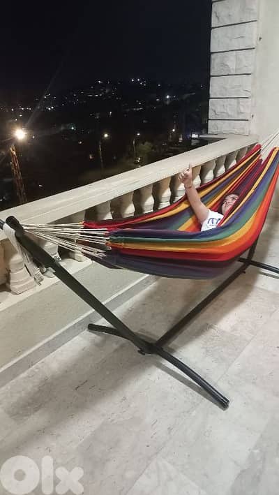 Now 50$ Was 80$ hammock + stand