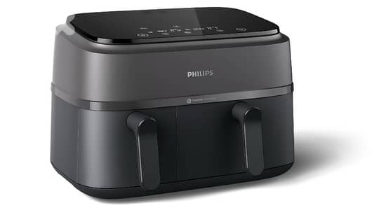 Philips, 3000 Series, 9L 1.5KG Dual Basket Air Fryer