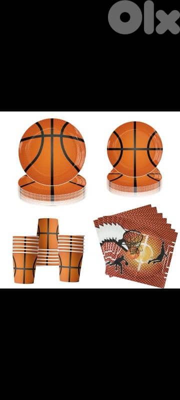 basketball birthday decoration