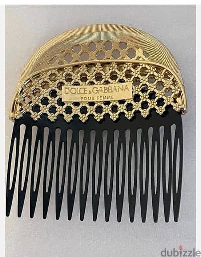 dolce and gabbana hair comb