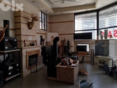 217 Sqm | Decorated showroom for sale in Hazmieh | Main road
