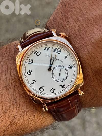 Vacheron Constantin Leather Automatic Chronograph