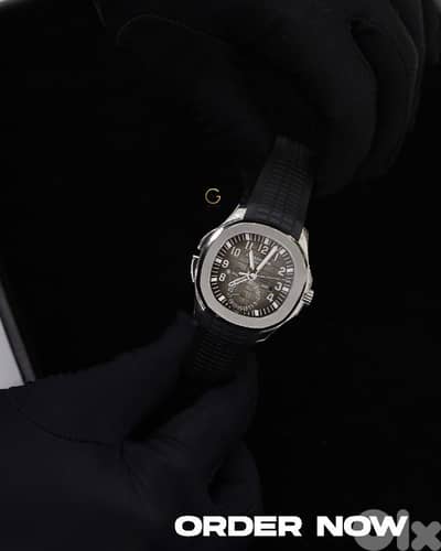 Patek Philippe Aquanaut Travel Time Black
