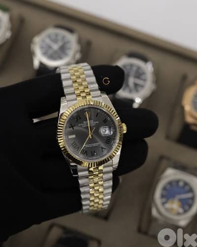 Rolex Datejust Two Tone Gold Wimbledon Swiss Superclone 1.1